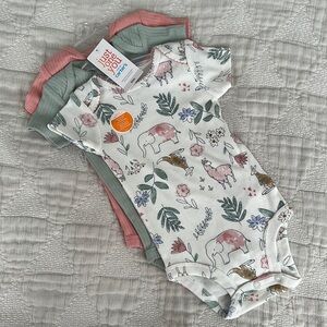 Carter's Just One You Baby Girl's 3pk Bodysuits